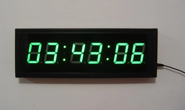 Многофункциональные цифровые часы таймер 2 3 дюйма 6 цифр для кроссфита