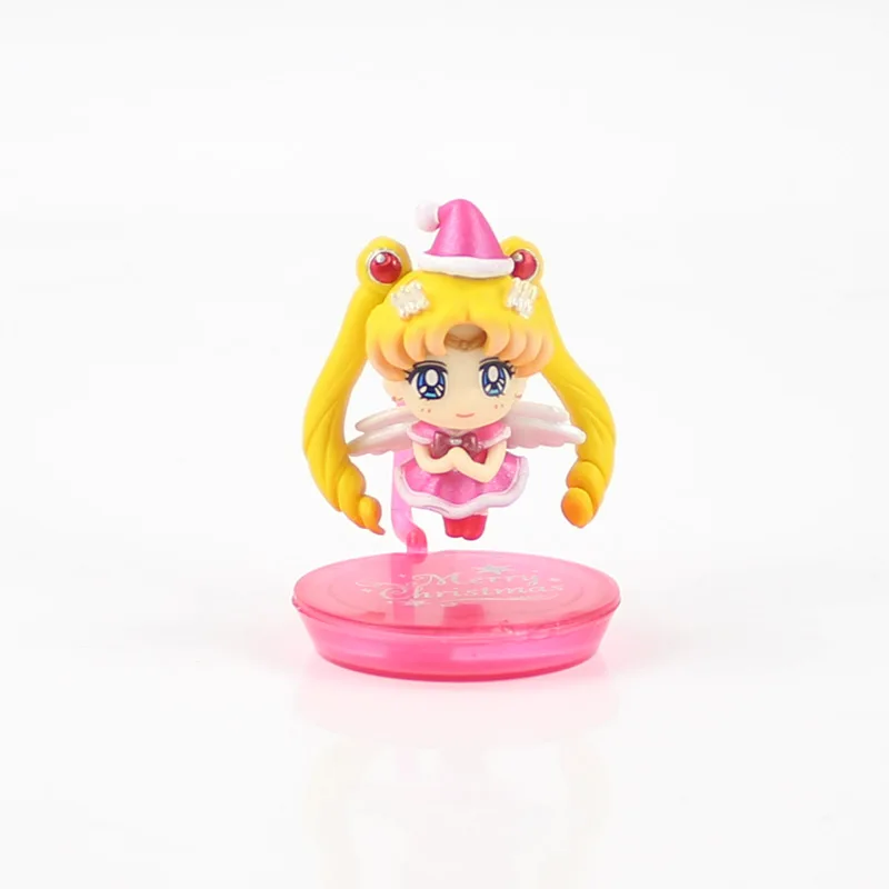 Экшн фигурка Venus Mercury Jupiter Chibi Saturn ПВХ Игрушечная модель кукла 4 см отличный подарок