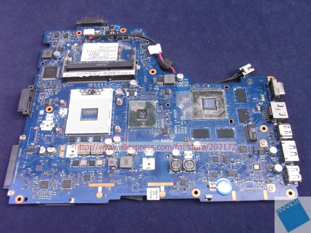 Материнская плата K000104390 K000112060 для Toshiba Satellite A660 A665 LA-6062P NWQAA D11 | Компьютеры и офис