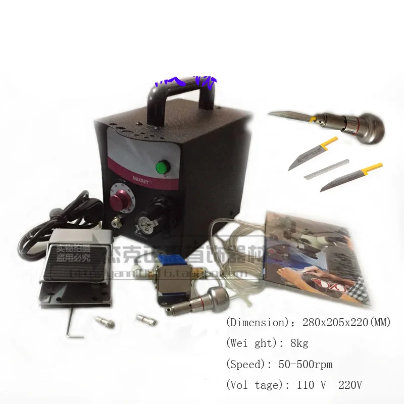 Ювелирные станки 110 В/220 В Graver Max Пневматический гравер Гравировальный станок для