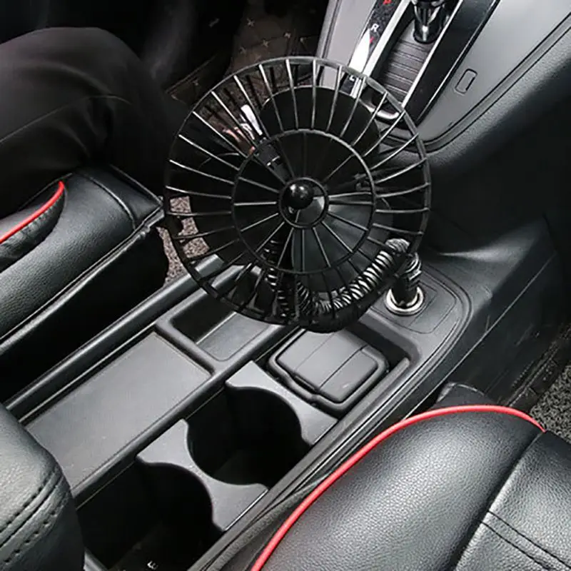 Портативный 12 в автомобильный охлаждающий вентилятор розетка для