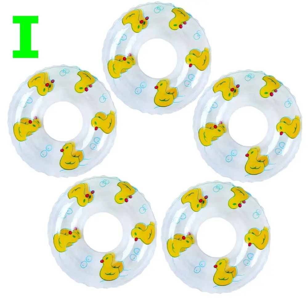 Fashion 1 Pcs 5 Pcs Doll Swimming Buoy Lifebelt Ring Summer Beach Bathing Buoy Dollhouse Accessories for Barbie Doll Baby Toy - Цвет: NO.I