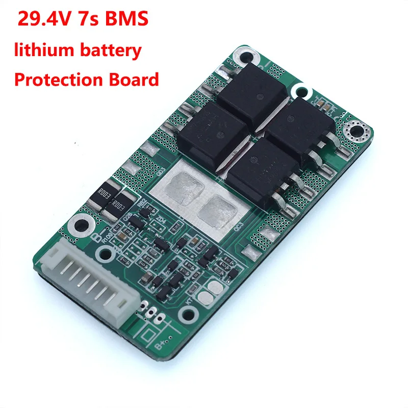 

Diy 29.4V 7S 15A 20A Li-ion 18650 Battery Pack BMS PCB board PCM w/ Balance Integrated Circuits Board for e-bike ebicycle