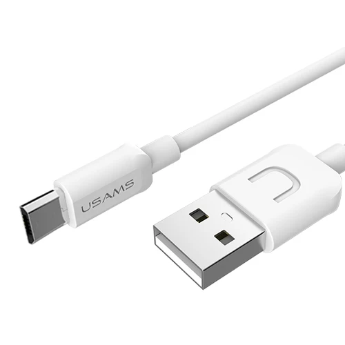 White USAMS 10 шт./упак. кабель для передачи данных для Android Xiaomi Micro USB Max 2A Быстрый зарядный кабель для передачи данных для samsung Microusb для синхронизации данных Зарядное устройство кабель - Цвет: White