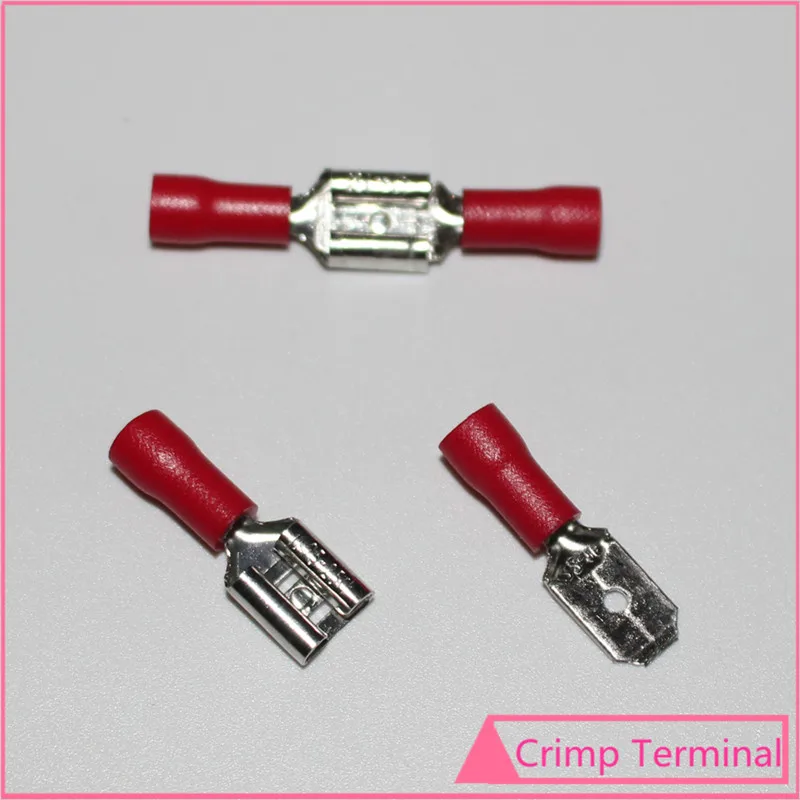 100 шт. обжимные клеммы для кабелей 22 16awg 6 3 1 5 мм2|connector uhf|connector coaxialconnector bead |