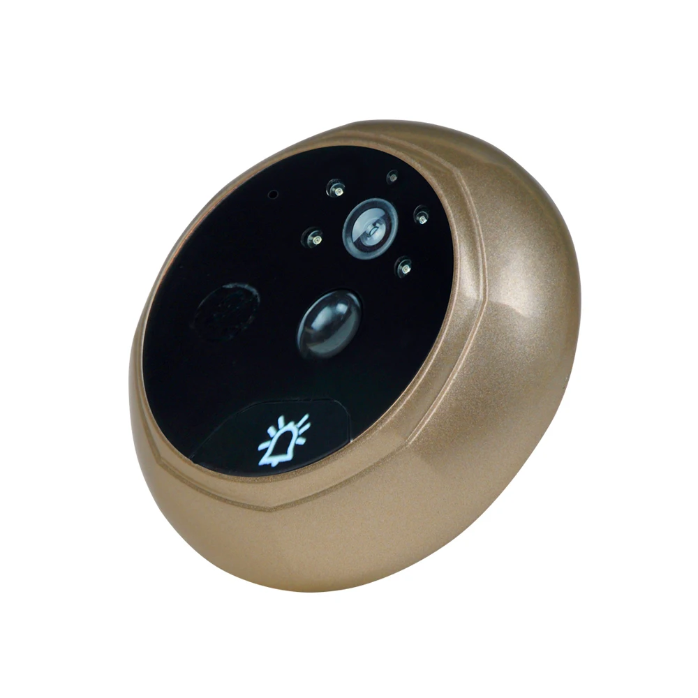 Видеозвонок дверной цифровой с ЖК-дисплеем 3 5 дюйма 16 ГБ | Безопасность и защита