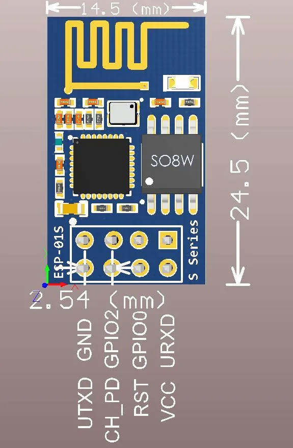 ESP-01S ESP8266 серийный wifi модуль(ESP-01 обновленная версия) подлинность гарантирована Интернет вещей