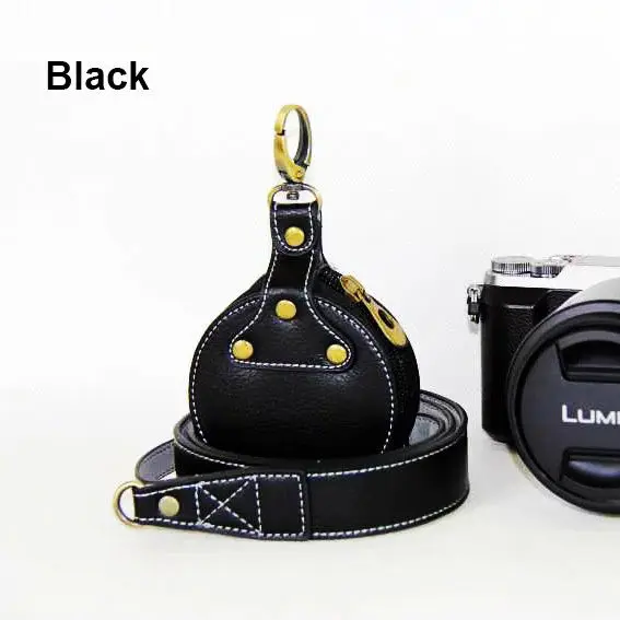 Новинка черно-коричневые кофейные Наплечные ремни из натуральной кожи для