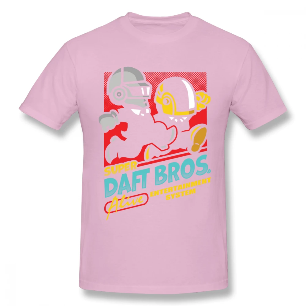 Daft Bros Панк футболка для мужчин плюс размер 4XL пара Camiseta | Мужская одежда