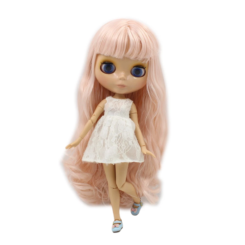 Ледяной DBS Blyth кукольные 1/6 bjd игрушка нежно розового цвета волос шарнирное тело