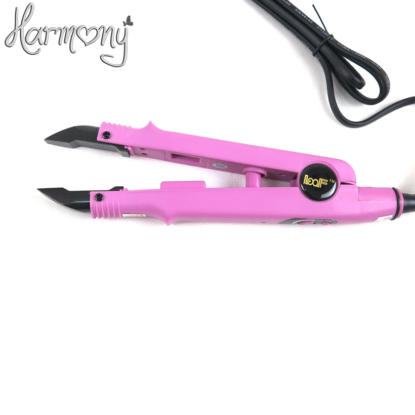 FREE shipping!!! Black Pink new Fusion Hair Extension Iron Keratin Bonding Tool Adjustable Temperature Fusion Heat Connecto