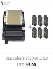 F192010 DX8 DX10 TX800 печатающая головка УФ печатающая головка для Epson TX800 TX710W TX720 TX820 PX720DW PX730DW TX700W TX800FW PX700WD PX800FW