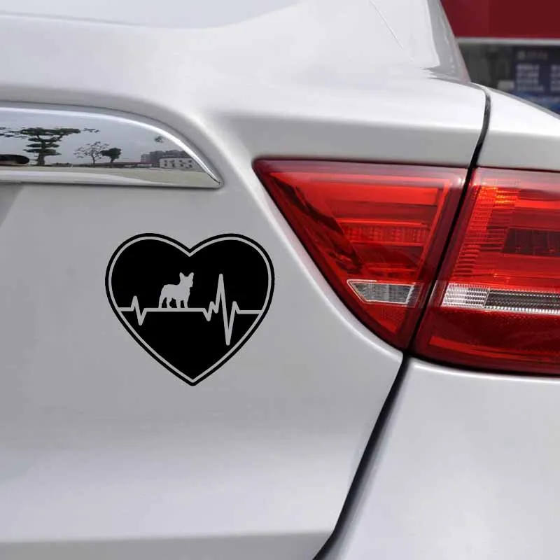 

YJZT 14.6CM*13.2CM Fashion Cartoon Funny Car Styling Car Decoration Car Sticker Black/Silver C2-3293