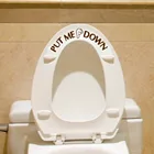 Наклейка на стену для ванной комнаты, унитаза