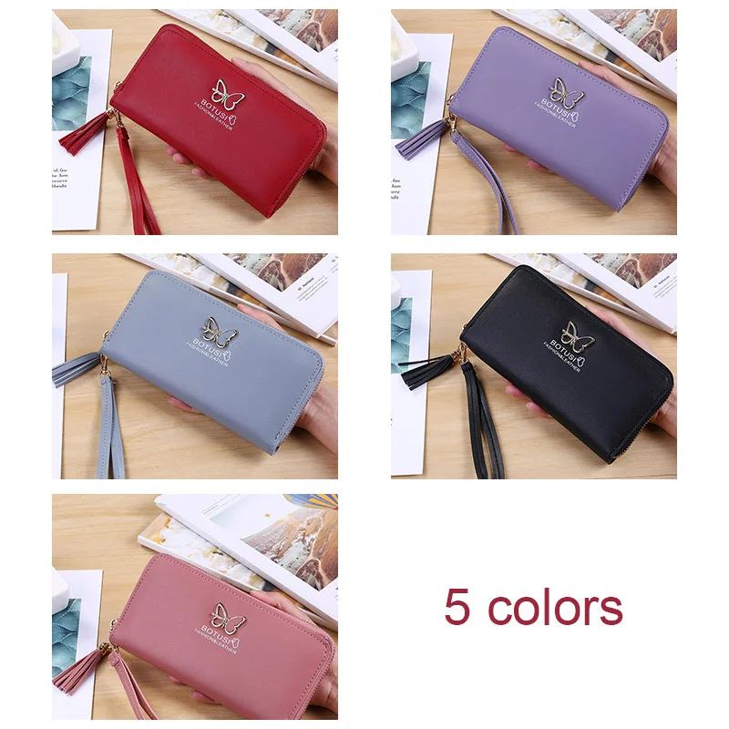 Women Lady Purses Wristlet Handbag Long Zipper For Coin Cards Money Notecase Holder LXX9 | Багаж и сумки