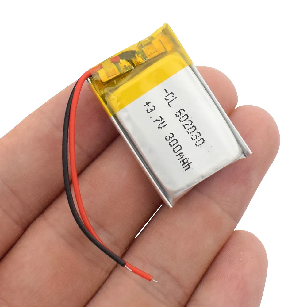 Литий полимерные литий аккумуляторные батарейки 3 7 В 300 мА · ч 602030 для bluetooth