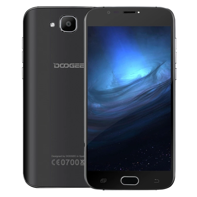 Оригинал DOOGEE X9 мини Сотовый Телефон RAM 1 ГБ ROM 8 MTK6580A Quad Core 5.0 дюймов Android 6.0 2000 мАч