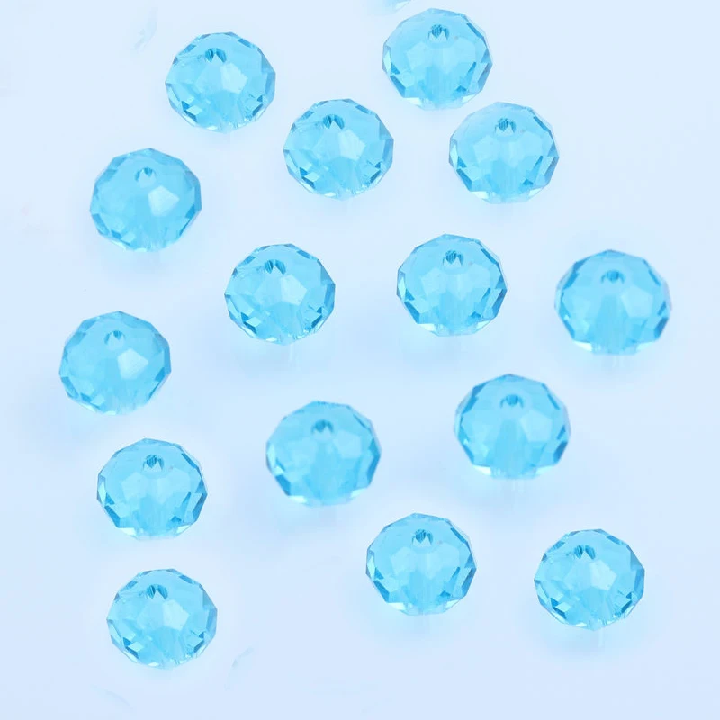 Новое поступление горячая Распродажа разноцветные граненые бусины 100 шт. 4*6 мм