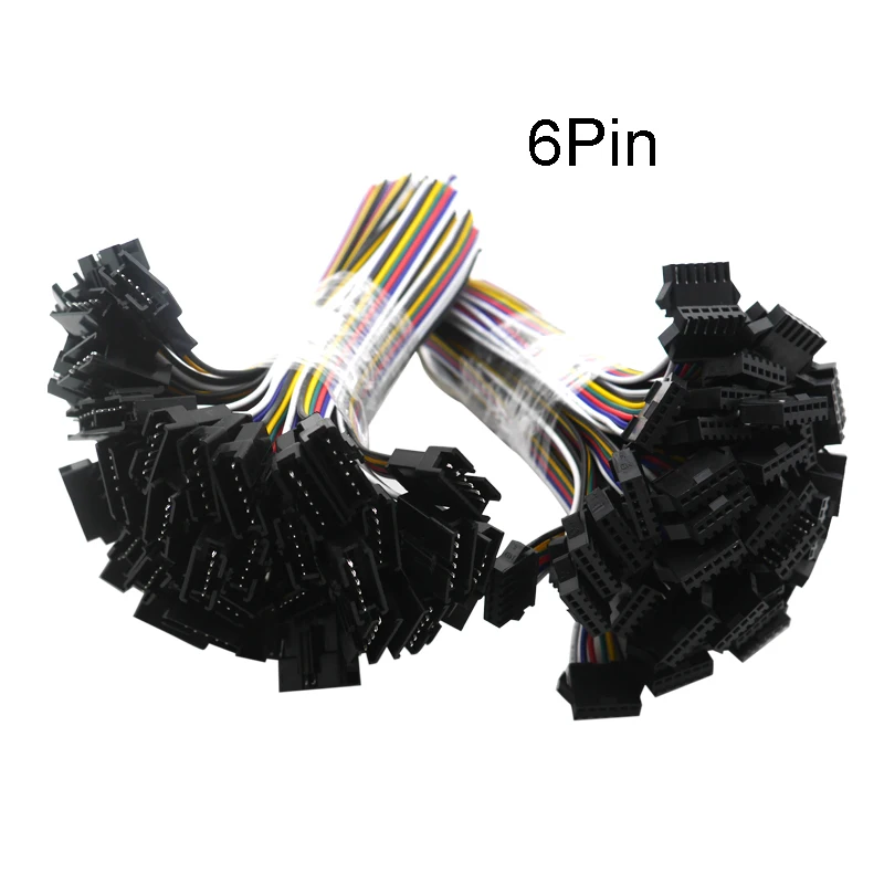 5 пар 2pin 3pin 4pin 5pin 6pin JST светодиодные Разъемы штекер и гнездо светодиодный 3528 5050 WS2811