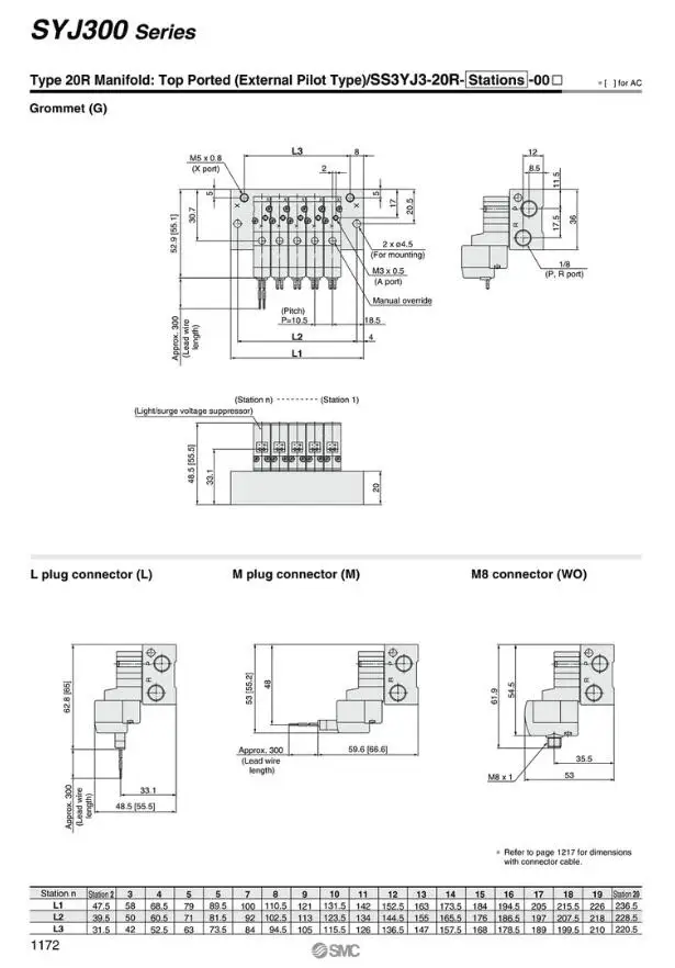 SYJ512-5LZ-M5-F SYJ3242-5LZ SYJ3233-5LOZ SYJ314M-6LZD-M5 SYJ3233-5MZ-X126-Q детали пневматики SMC электромагнитный клапан ycv серии