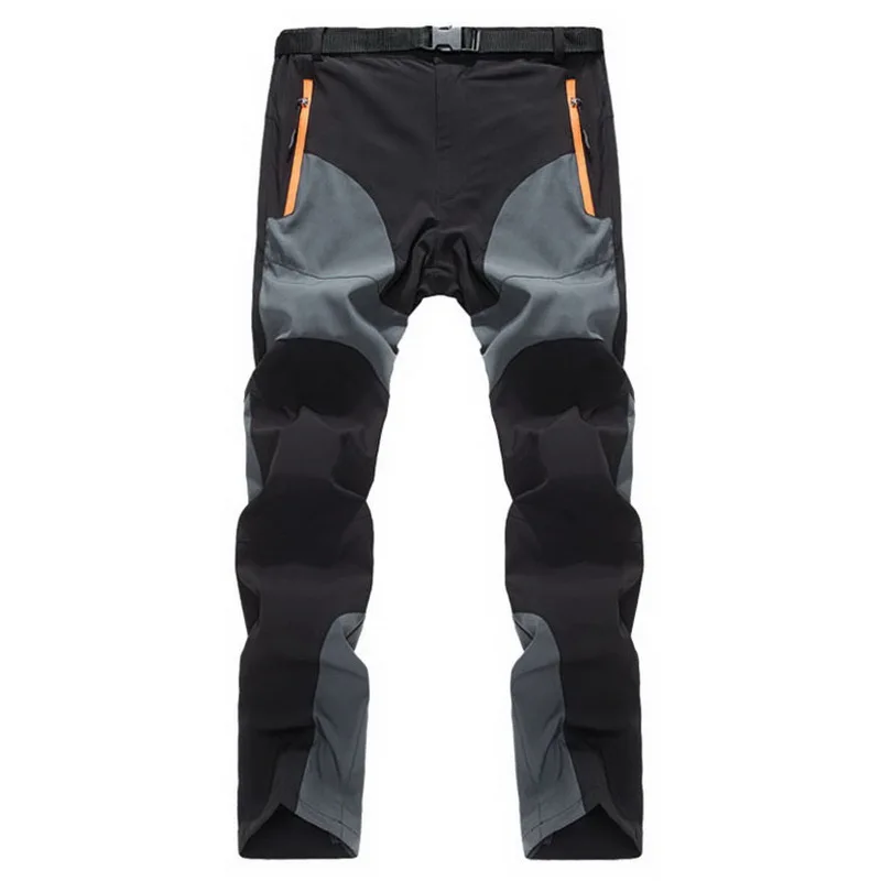 DarkGray NUONEKO новые мужские летние быстросохнущие походные брюки, мужские спортивные дышащие треккинговые брюки, мужские штаны для альпинизма PN14 - Цвет: DarkGray