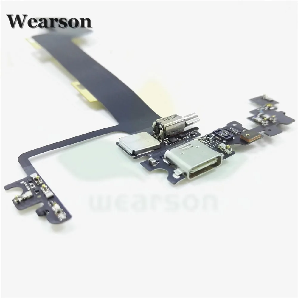 

For Lenovo ZUK Z1 Z1221 USB Board Charger Charging Port Dock Connector Flex Cable Ribbon With Microphone Tested High Quality