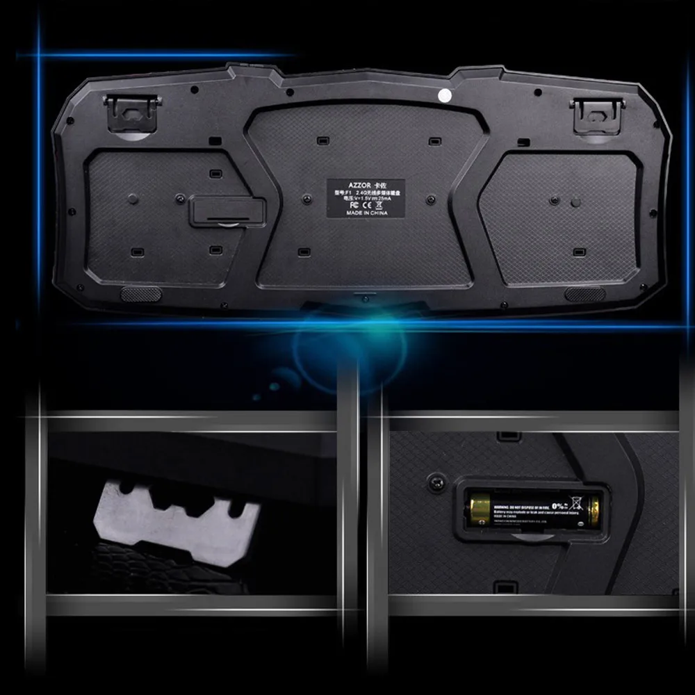 Игровая мышь Беспроводная 2 4G Клавиатура и набор компьютерный мультимедийный