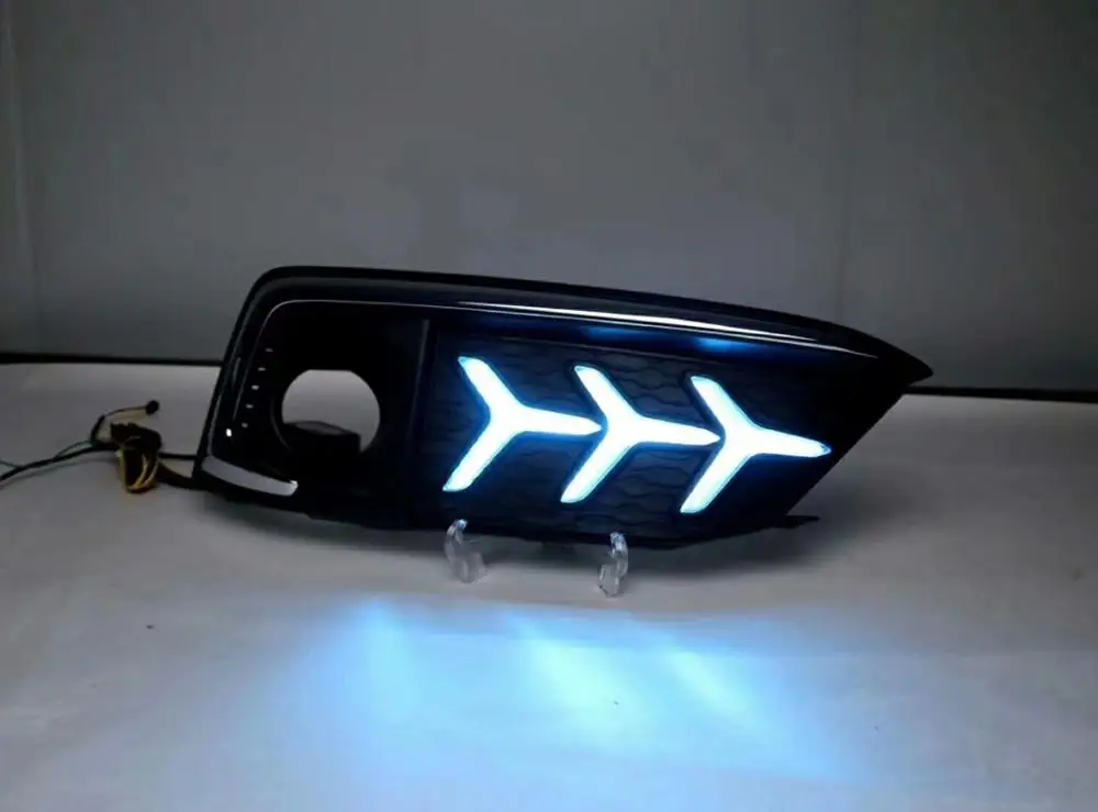 Один комплект Автомобильный бампер головной светильник для Civic Дневной 2019 2020y