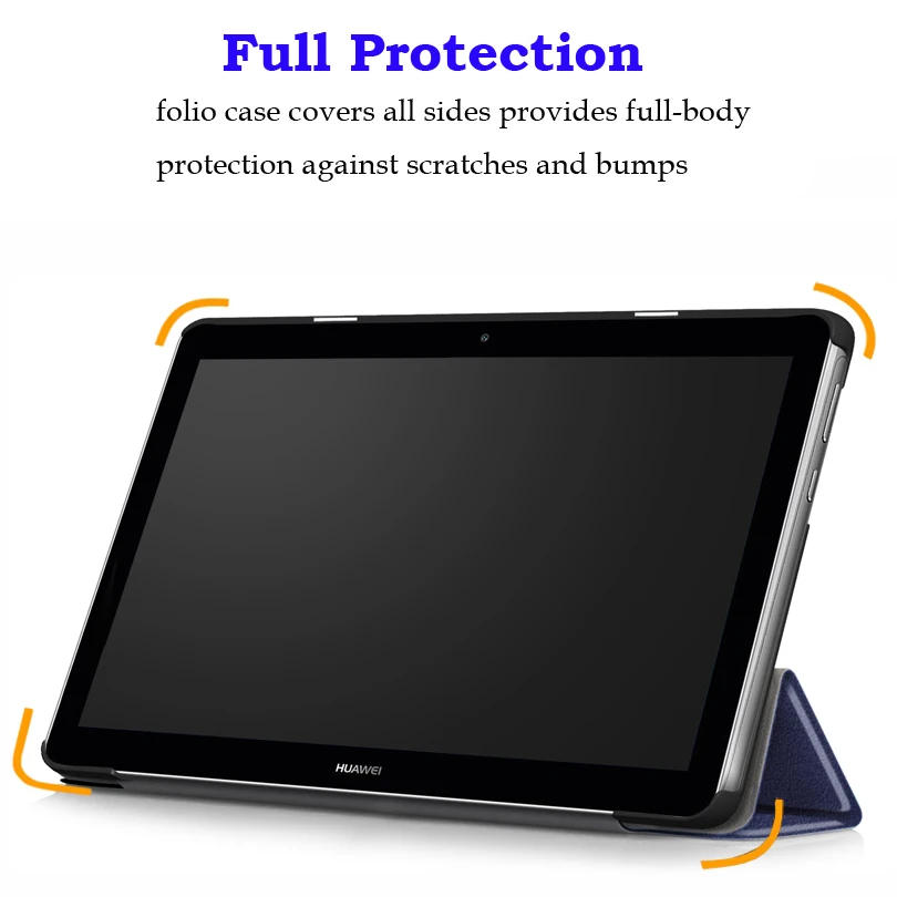 Ультратонкий чехол для HUAWEI MediaPad T3 10 AGS W09 9 6 дюйма Магнитный защитный подставка из