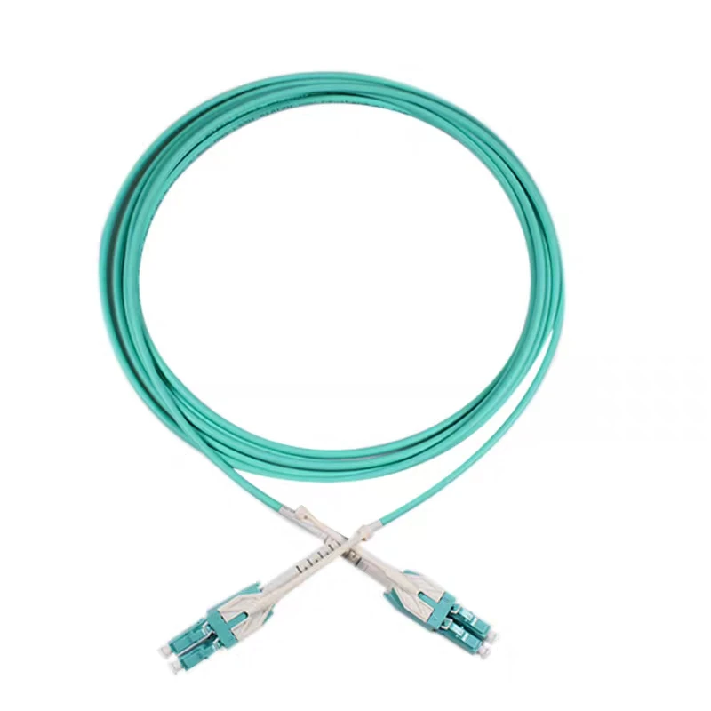 5 шт. LC Uniboot DX волоконные шнуры push pull tab 2 CORE OM3 3M 5M 10M 15M 20M 30Mtr оптоволоконный джемпер