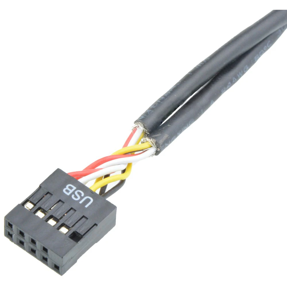 9pin заголовок USB брюк для мальчиков от 1 до 4 Женский Удлинительный кабель