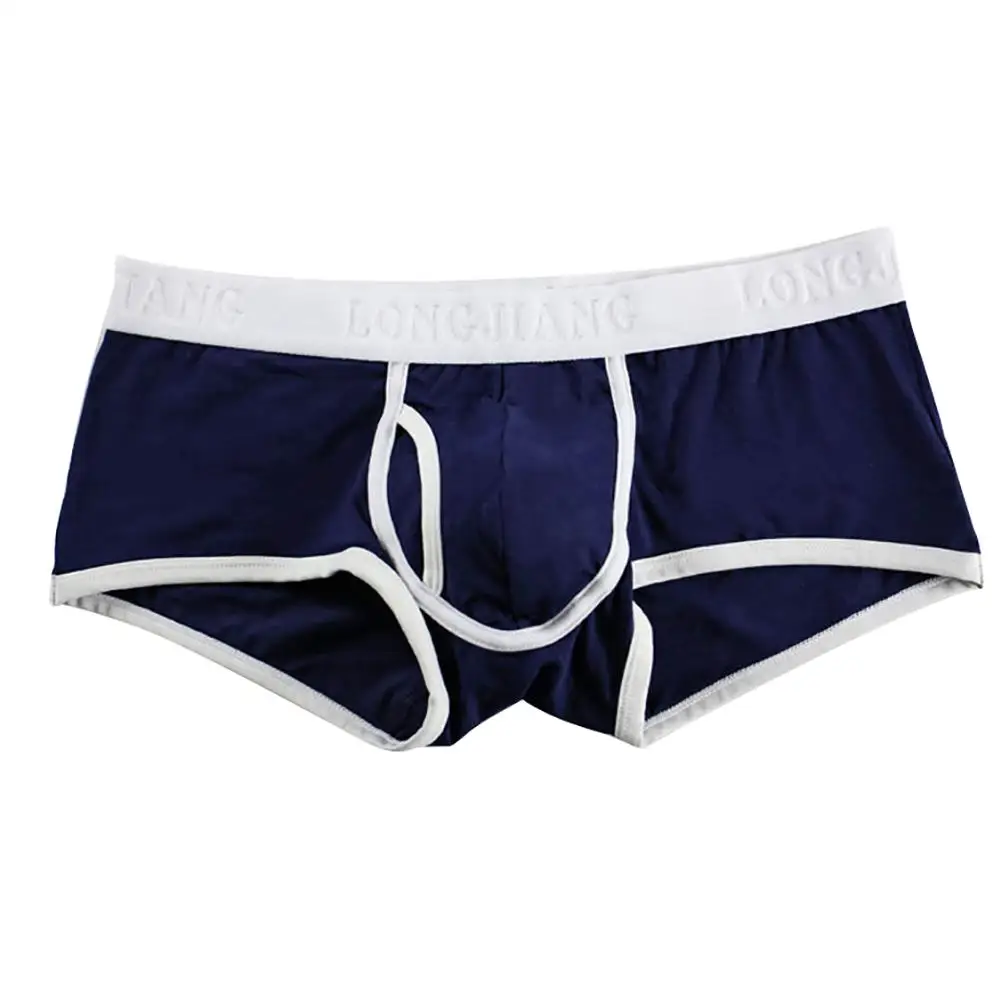 

Men U Convex Soft Cotton Mid Rise Boxers Breathable Underwear Elastic Knickers Underpants Homme