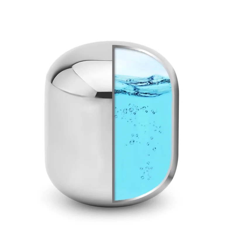 Новый кубик льда Youpin Circle Joy из нержавеющей стали 304 моющаяся льдогенератор для