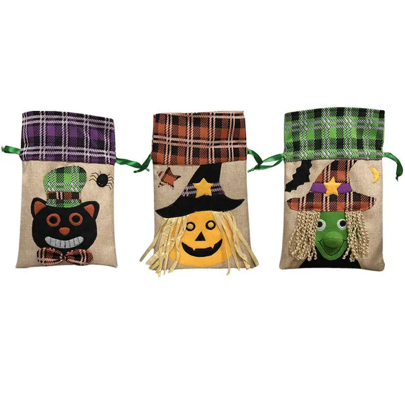 Halloween Cello Party Loot Bags Sweet Bag Trick Or Treat Spooky Pumpkin Gift Boxes | Дом и сад