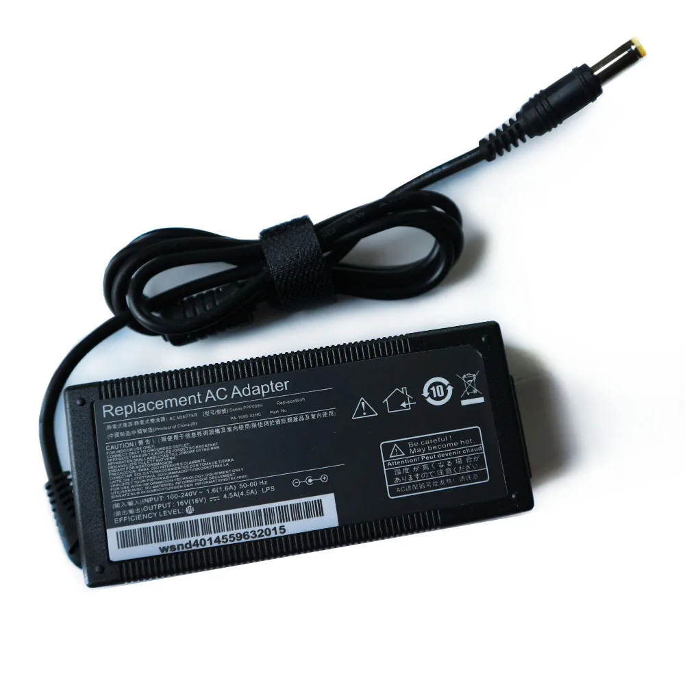 16V 4.5A 72 Вт AC адаптер питания зарядное устройство для IBM THINKPAD T43 A31 X31 R40 T21 T41 T42