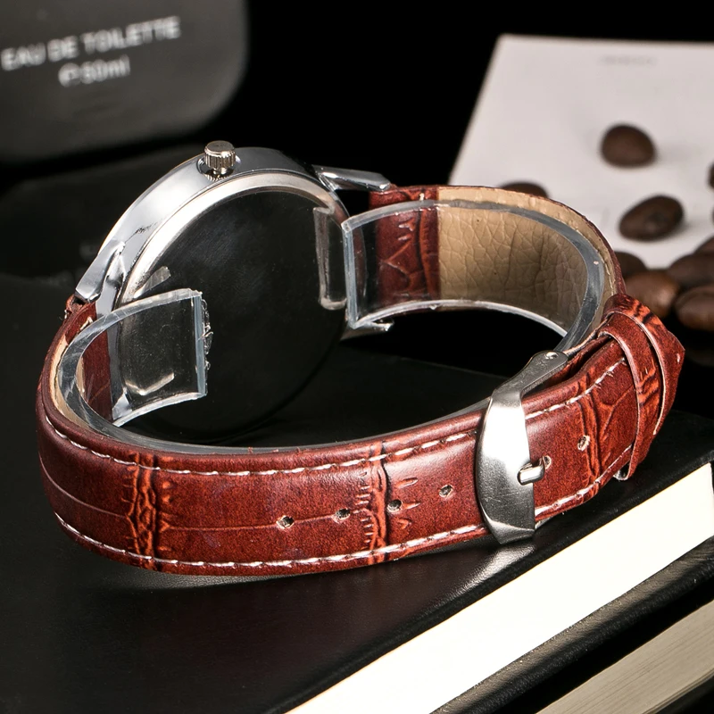 2017 Бизнес Мужские часы римские весы повседневные спортивные наручные Ретро