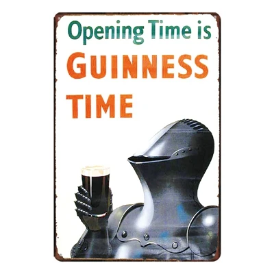 SA2042 Guinness Vintage Metal Plaques Wall Art Kitchen Party Home Retro Craft Bar Decoration 30X20CM SA-2013 - Цвет: SA2042