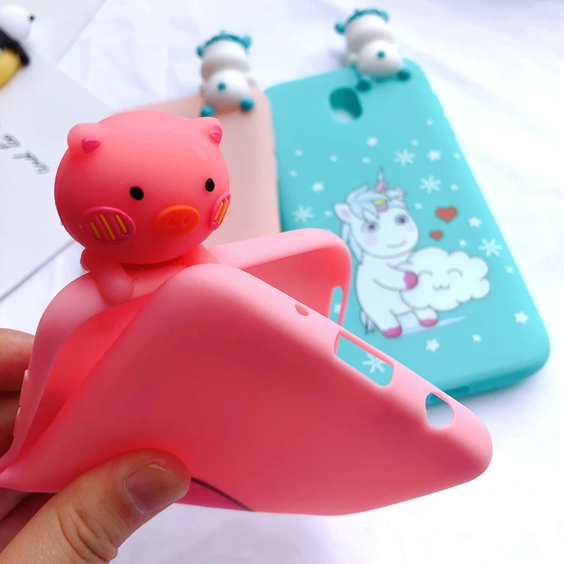 J5 J7 3D чехол etui samsung Galaxy J5 чехол кавайный проект "Медвежонок" Единорог "и силикона с откидной крышкой для Fundas samsung J3 J5 J7 чехол для телефона