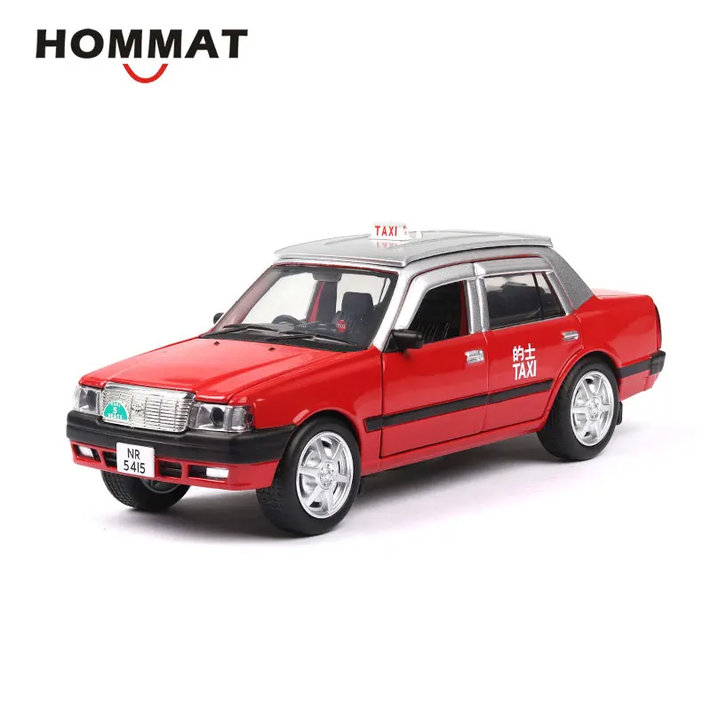 Hommate моделирование 1:32 Масштаб Тойота Корона модель такси автомобиль Diecasts и игрушечные транспортные средства сплав литья под давлением модель игрушечной машины игрушки для детей - Цвет: Red