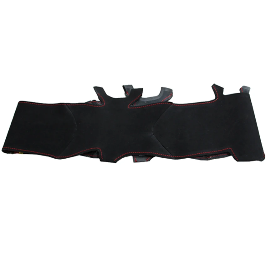 Черный замшевый черный красный желтый чехол рулевого колеса автомобиля для