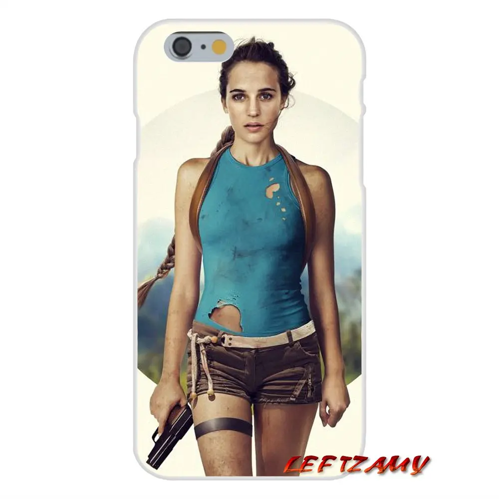 Tomb Raider 2018 Lara Croft для iPhone X XR XS MAX 4 4s 5 5S 5C SE 6 S 7 8 Plus Аксессуары чехлы