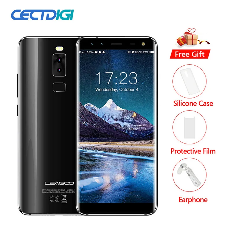 Leagoo S8 18:9 дисплей 5 7 &quotHD MT6750T Восьмиядерный Android 0 3 ГБ ОЗУ 32 Гб ПЗУ отпечаток пальца