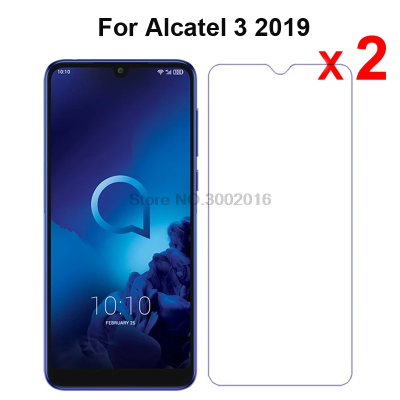 2 шт. для Alcatel 3 5053D 5053Y 5053 D Alcatel3 защитная пленка из закаленного стекла для Alcatel 3() 5053 [KY]