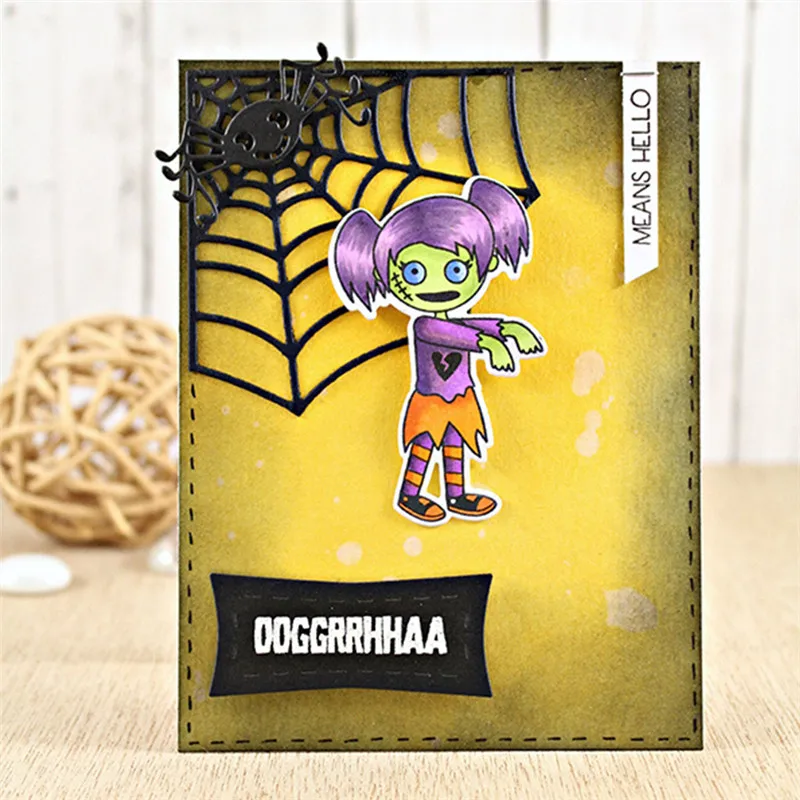 DiyArts Хэллоуин 4 шт. паук штампы металла резки для скрапбукинга ремесло Новый 2018
