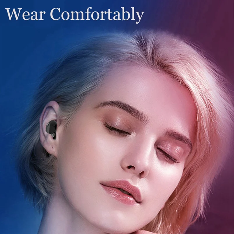 Беспроводные наушники Bluetooth TWS 5 0 стерео с микрофоном спортивная Гарнитура для