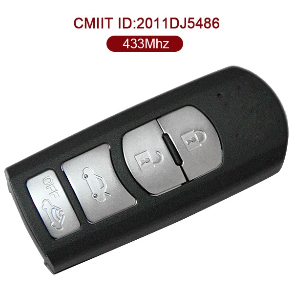 AK026017 4 кнопки 433 МГц ID83 CX 5 SKE13E 01 для Mazda|Ключ от авто| |
