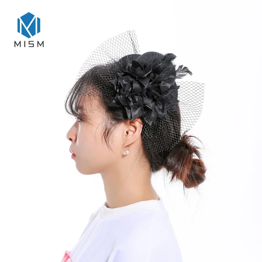 Новые модные заколки для волос 2020 года для женщин, невесты, перьевая фасцинаторная шляпа для вечеринок, аксессуары для волос для девочек, корейская мода.