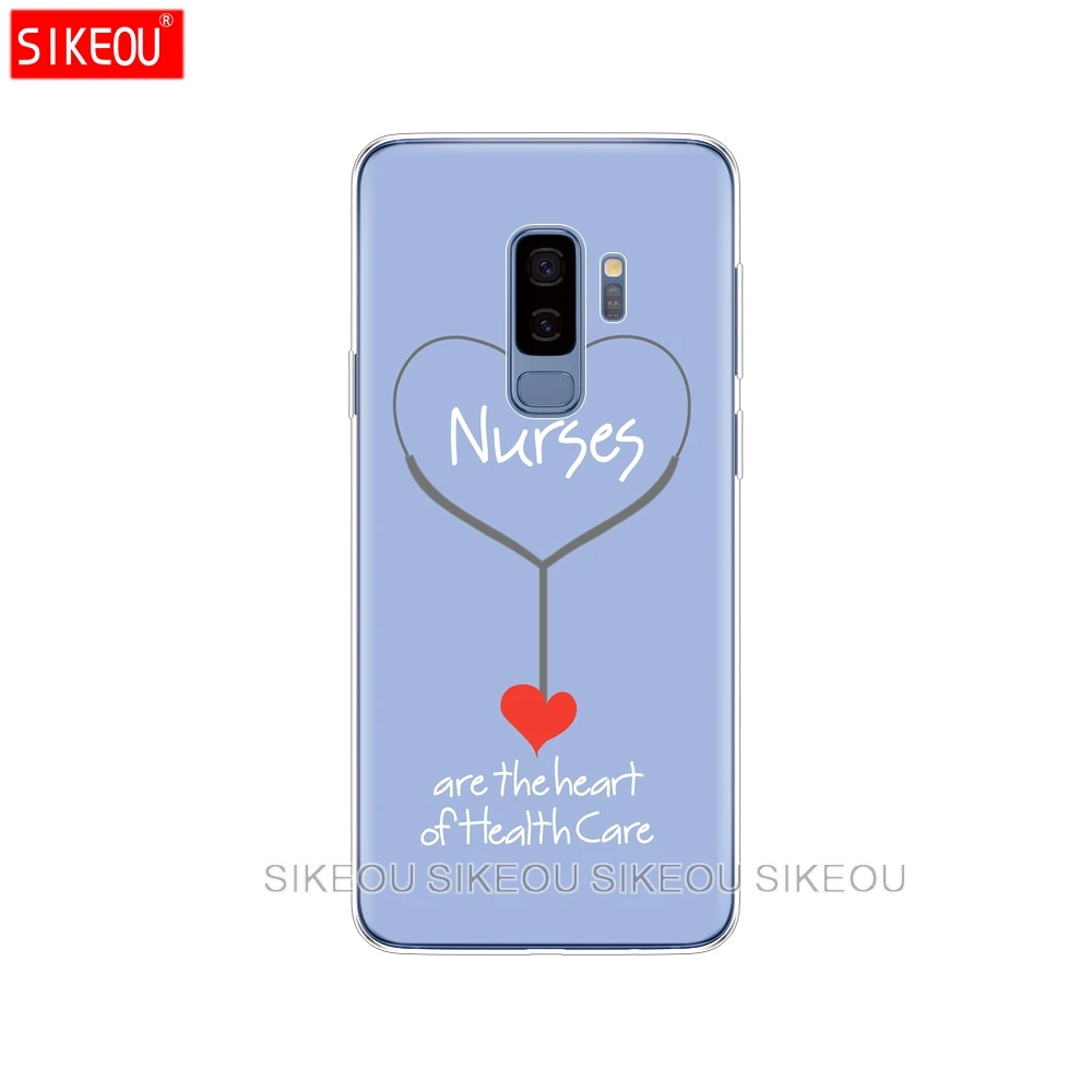 Силиконовый чехол для Samsung Galaxy S9 S8 S7 S6 edge S5 S4 S3 PLUS телефона медицинская медицина
