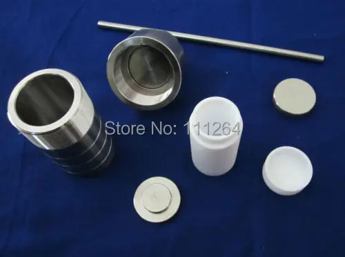 100 мл фторопластовый реактор гидротермического синтеза резервуар для