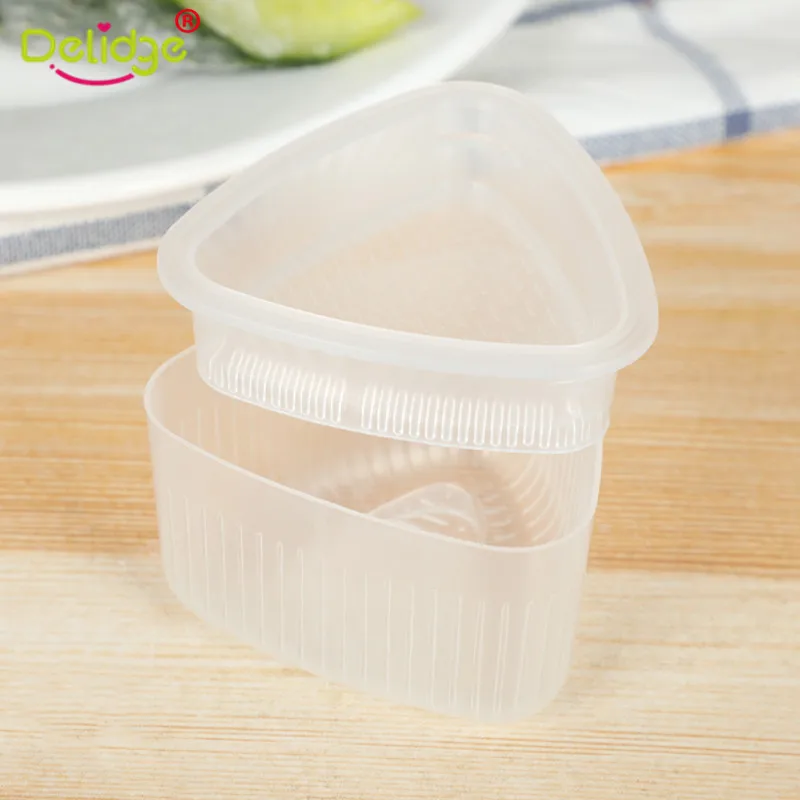 Delidge 2 шт./набор треугольная форма для суши из пищевого пластика|sushi tools|rice sushisushi mold